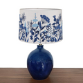 Selene Ceramic Indigo Base with Ezra Bluebell Medium Shade