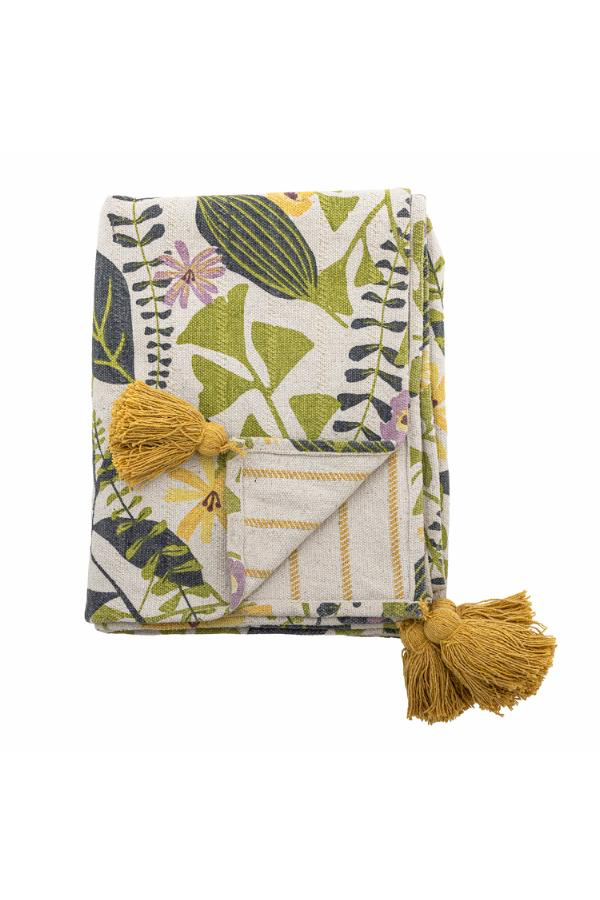 Camelie Throw, Multi, Mixed Fibres