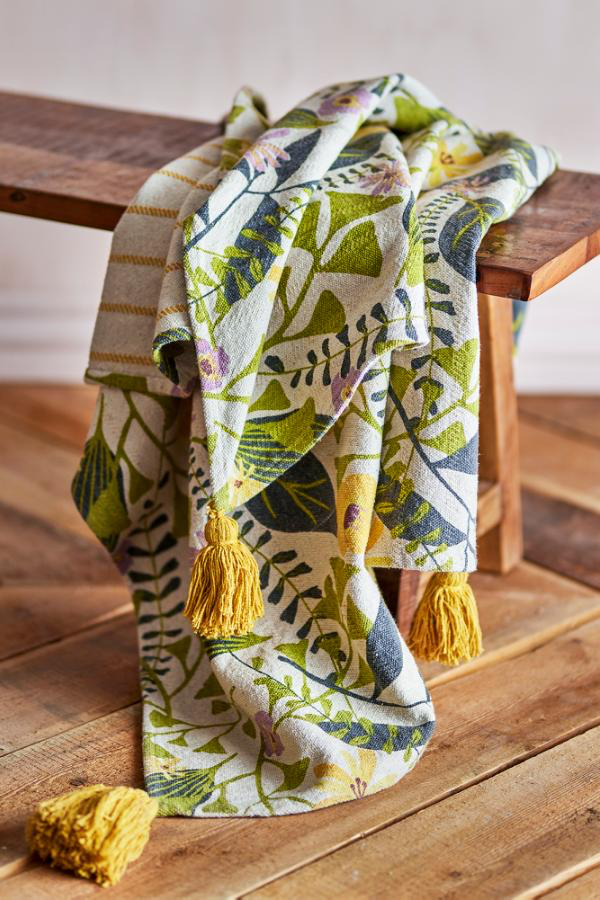 Camelie Throw, Multi, Mixed Fibres